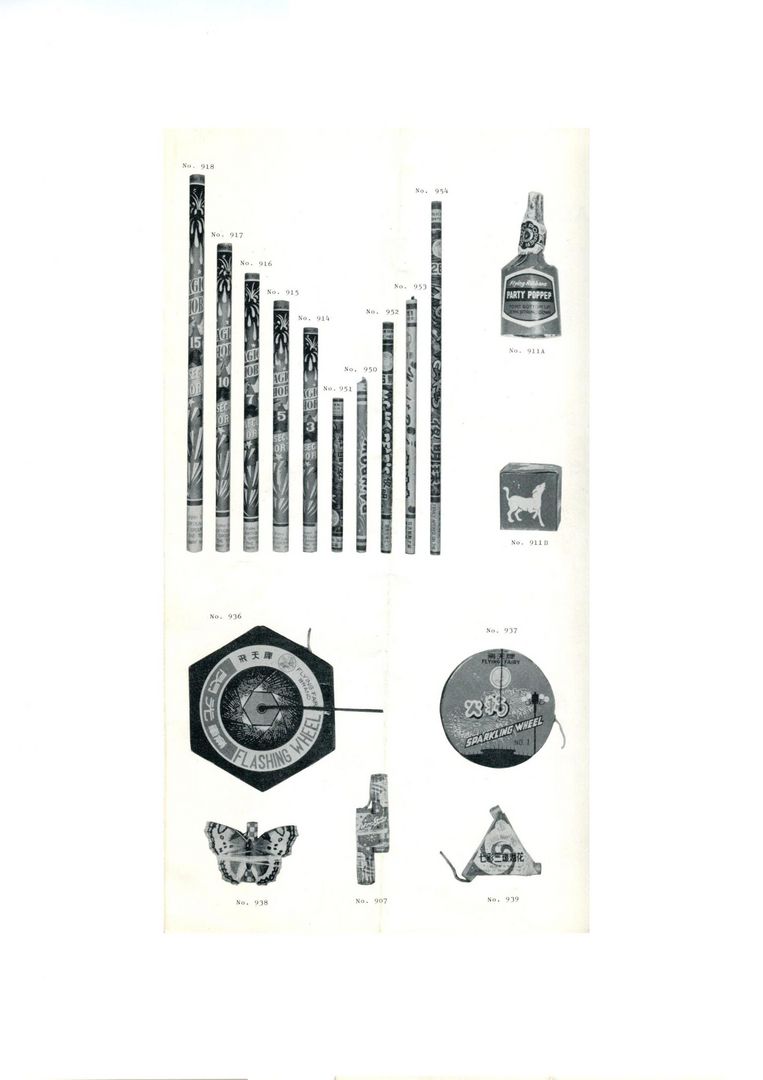 Bo Peep Katalog von ca. 1970.

(Bildmaterial von Rene aus dem vuurwerkmuseum)