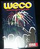 Alter Weco Feuerwerk Katalog von 1988.