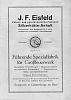Sehr altes Booklet von J.F. Eisfeld aus dem Jahr 1928.
